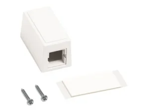 CommScope SYSTIMAX M101 Surface-Mount Box – Single Port, Ivory (107984015)