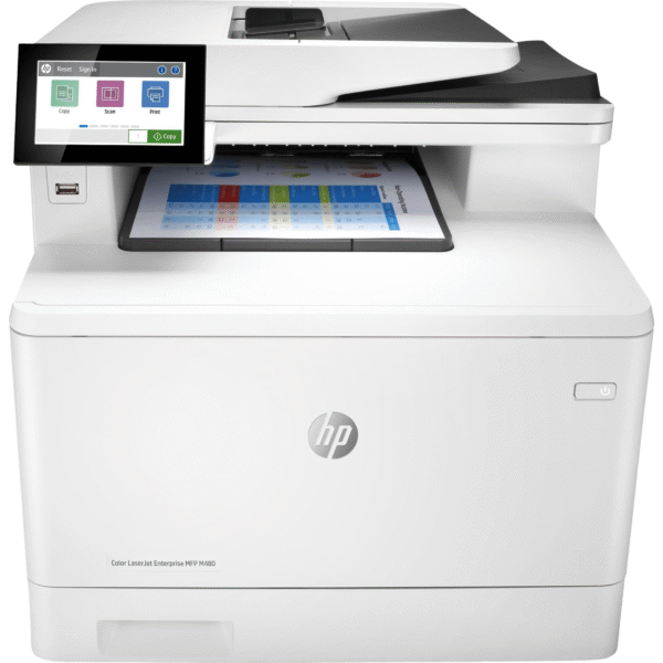 HP Color LaserJet Enterprise M480f A4 Color Multifunction Printer (3QA55A) - Image 5