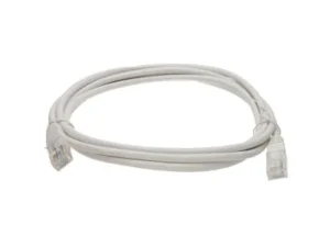 Zone RJ45 Surface-Mount Box – Dual Port, Cat5e, White (U-JE342RCE-USD)