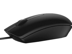 Dell MS116 Optical Wired Mouse (570-AAIR) – 1000 DPI, USB